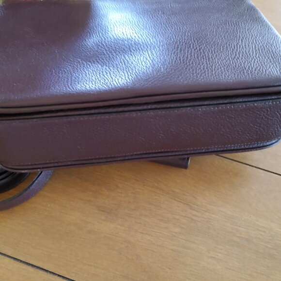 Rare Coach Cassie in Oxblood + Matching Wallet 68348 - Picture 7 of 16